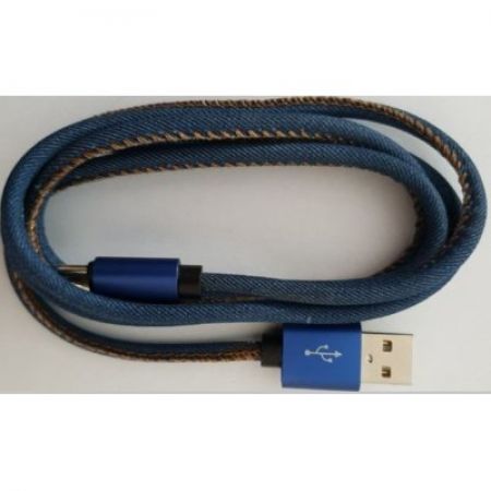 Gembird Kabel USB 2.0 Type C premium jeans 2 m