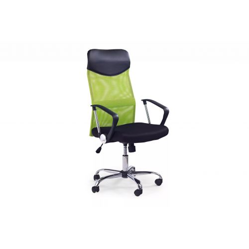 Krzesło biurowe z membraną zielone ZALUS 