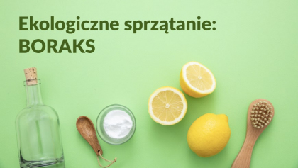 Boraks - uniwersalny ekologiczny środek czyszczący, boraks do łazienki i kuchni