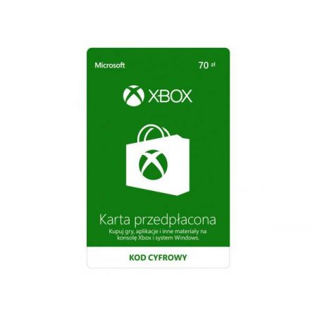 MICROSOFT Karta przedpłacona Xbox 70 PLN