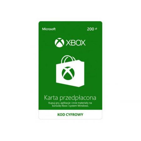MICROSOFT Karta przedpłacona Xbox 200 PLN