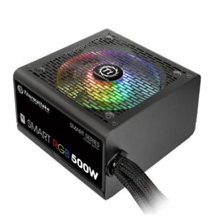 Thermaltake Smart 500W RGB (80+ 230V EU, 2xPEG, 120mm, Single Rail)