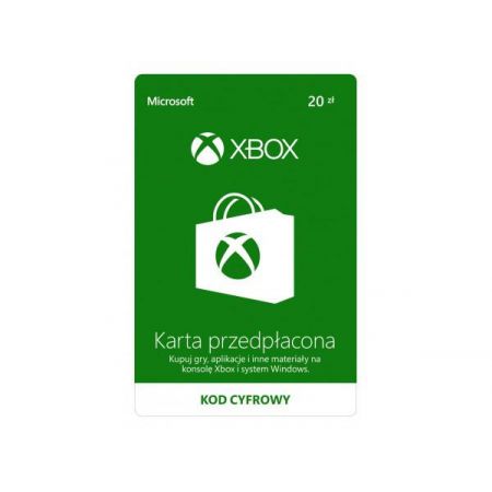 MICROSOFT Karta przedpłacona Xbox 20 PLN