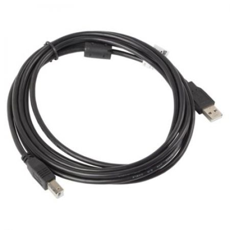 LANBERG Kabel USB 2.0 AM-BM 3M Ferryt czarny