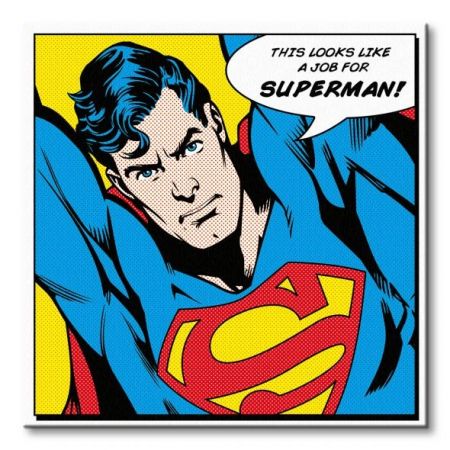 Superman (quote) - obraz na płótnie Art group