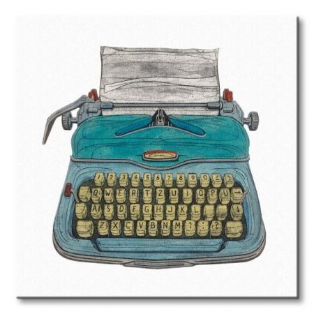 Typewriter - obraz na płótnie Art group