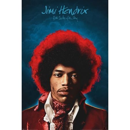 Jimi hendrix both sides of the sky - plakat Pyramid posters