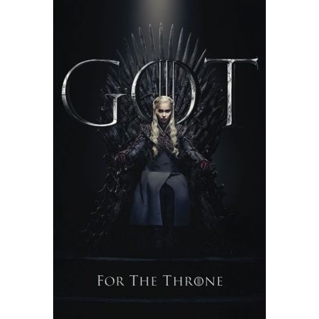 Game of thrones daenerys for the throne - plakat Pyramid posters