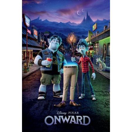 Onward adventure - plakat z filmu naprzód Pyramid posters