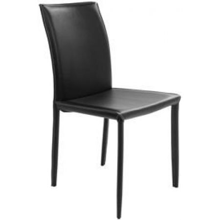 Kare design :: krzesło skórzane milano black