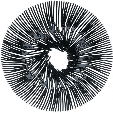 Patera anemone czarna Koziol