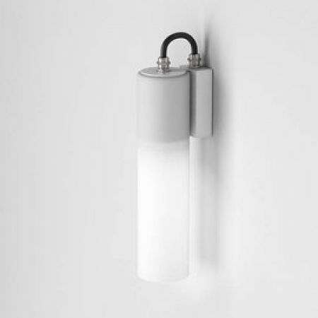 Aqform :: lampa ścienna / kinkiet modern glass tube led biała wys. 28,5 cm