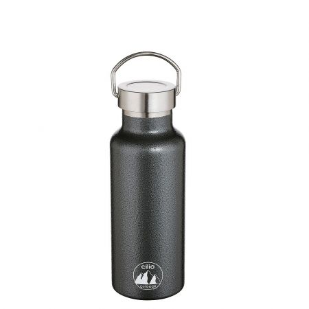 Termos / butelka termiczna stalowa Cilio grigio grafitowy 0,5 l Cilio Premium