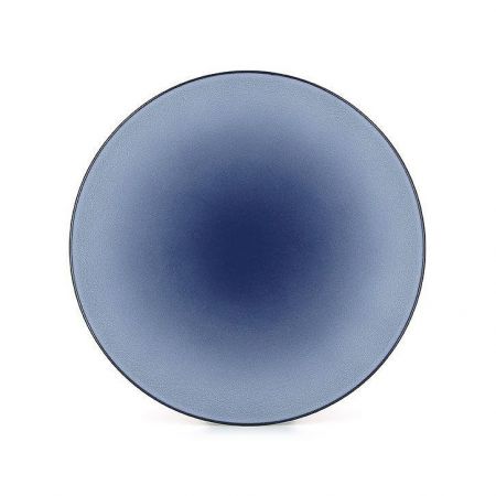 Talerz obiadowy głęboki porcelanowy revol equinoxe niebieski 21,5 cm