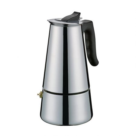 Kawiarka stalowa ciśnieniowa Cilio adriana - kafetiera na 6 filiżanek espresso Cilio Premium