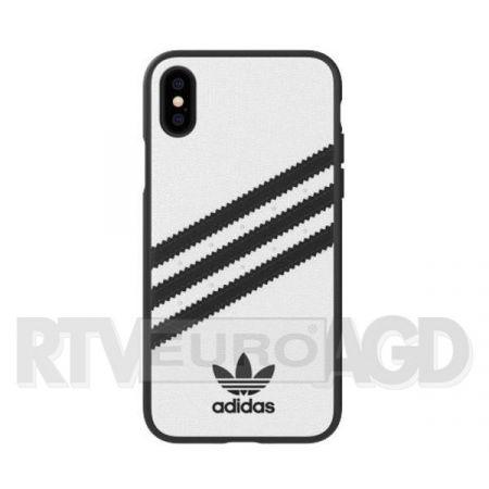 Adidas Moulded Case PU iPhone X/Xs (biały)