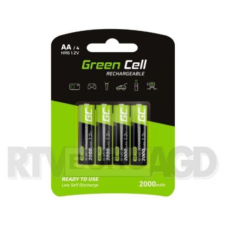 Green Cell GR02 AA 2000mAh (4 szt.)