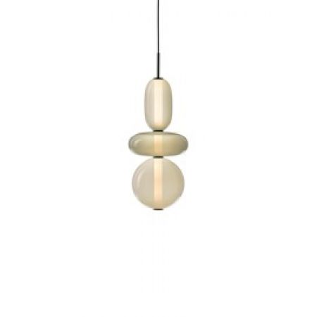 Bomma :: lampa wisząca pebbles transparentna wys. 79 cm