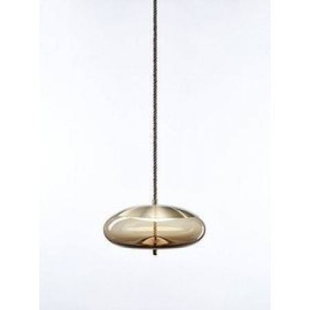 Brokis :: lampa wisząca knot disco brązowa śr. 50 cm