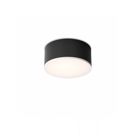 Lampa sufitowa ONLY round 6 LED 230V L930 Phase-Control natynkowy czarny struktura 45312-L930-D9-PH-12 Aqform