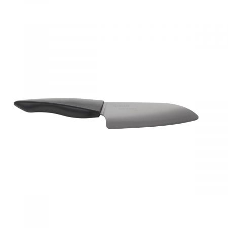 Nóż santoku (14 cm) shin black kyocera