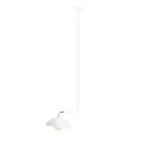 Aldex Espace long 1036G_L plafon lampa sufitowa 1x60W E27 biały