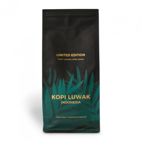 Kawa ziarnista Single Origin Indonesia Kopi Luwak, 250 g Przyjaciele Kawy