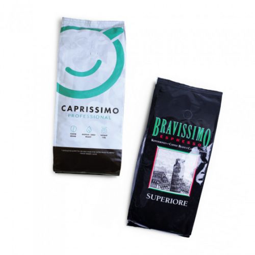 Zestaw kawy ziarnistej Caprissimo Professional + Superiore