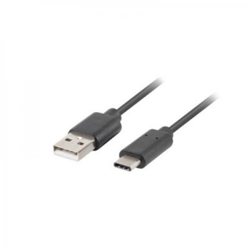 LANBERG Kabel USB CM - AM 2.0 1m czarny QC 3.0, pełna miedź