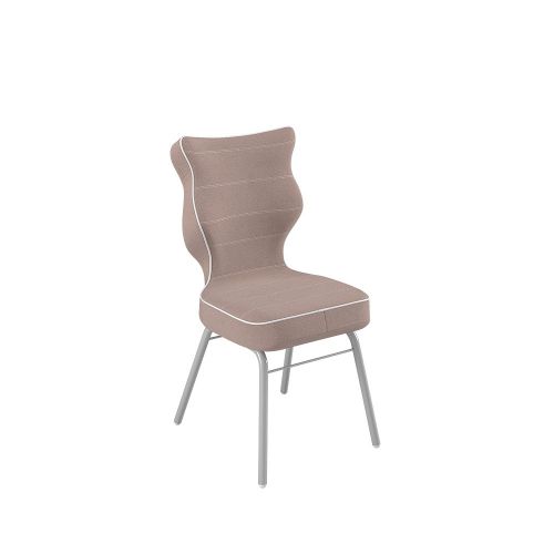 Krzesło biurowe Solo brązowe w tkaninie trudnopalnej rozmiar 3 Selsey