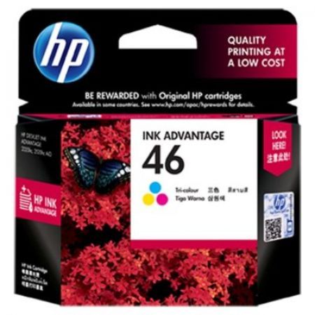 HP Inc. No 46 Tri-color CZ638AE