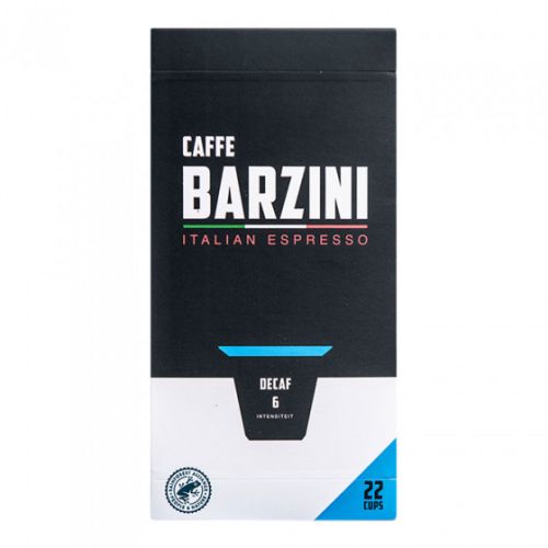 Kawa w kapsułkach do Nespresso® Caffe Barzini Decaf, 22 szt.