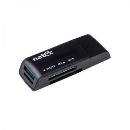 NATEC Czytnik kart pamięci ANT 3 Mini (SDHC/MMC/M2/Micro SD) Black