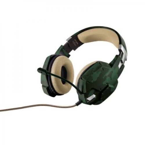 Trust GXT 322C Gaming Headset - green camouflage