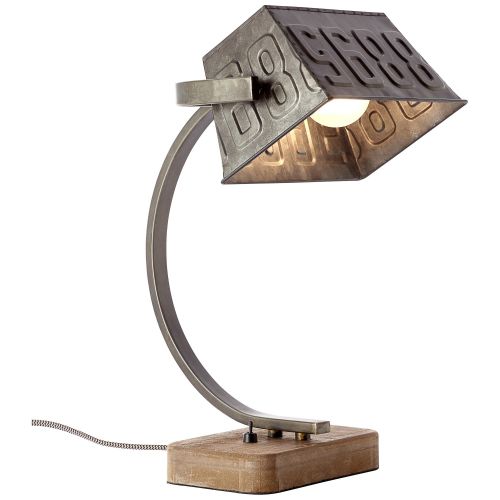 Brilliant Drake 99022/46 lampa stołowa lampka 1x40W E27 czarny/brązowy