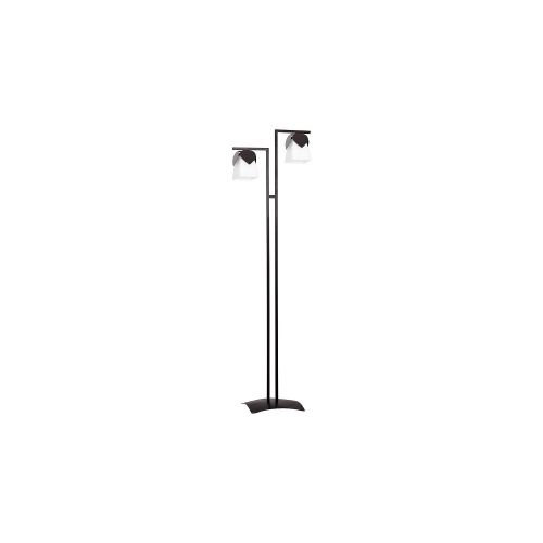 Luminex Wall 3108 lampa stojąca podłogowa 2x8W GU10 czarna/biała