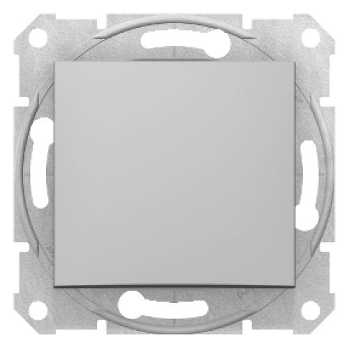 Przycisk pojedynczy Schneider Sedna SDN0700160 aluminium