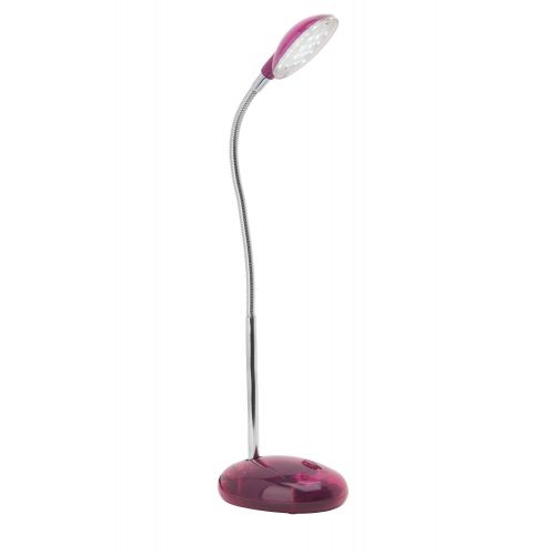 Brilliant Timmi G92927/17 lampa stołowa lampka 1x2W LED transparentny/różowy