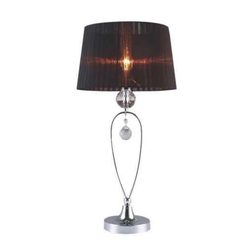 Lampa stołowa Italux Vivien MTM1637-1 1x40W E14 czarna