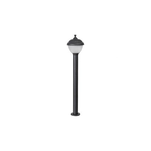Rabalux Modesto 7676 lampa stojąca ogrodowa 1x40W E27 czarna/biała
