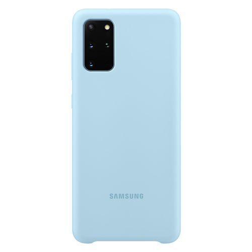 Etui Silicone Cover do Samsung Galaxy S20+ Sky niebieskie