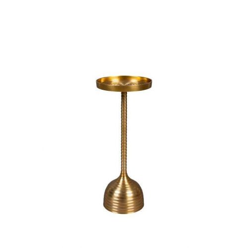 Dutchbone :: stolik kawowy turner złoty wys. 61 cm