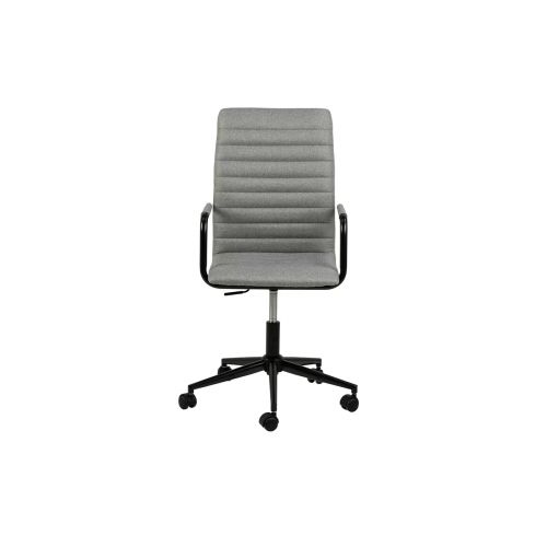 Krzesło biurowe obrotowe szare NESCO 