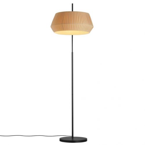 nordlux :: lampa podłogowa dicte beżowo-czarna wys. 180 cm