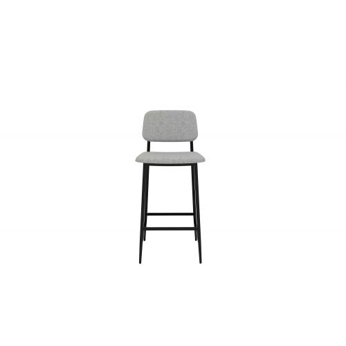 ethnicraft :: krzesło barowe / hoker dc szary wys. 94 cm