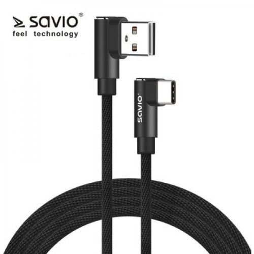 Elmak Kabel z dwustronnym złączem USB CL-164 SAVIO 2m