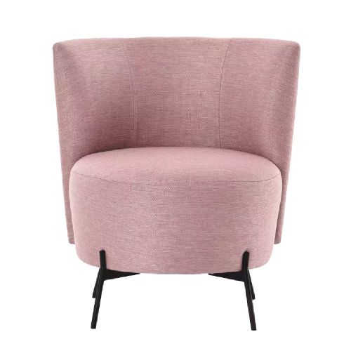 mobitec :: fotel tapicerowany bolero różowy szer. 70 cm