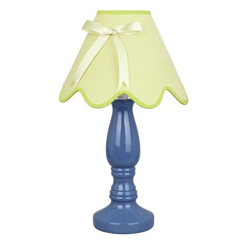 Candellux Lola 41-84361 lampa stołowa lampka 1x40W E14 niebieski/zielony