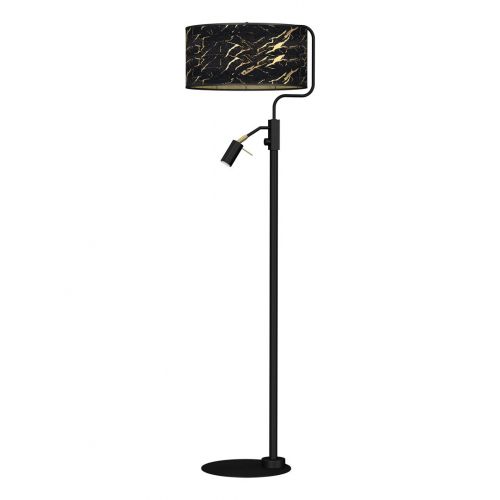 Milagro Senso MLP7300 lampa podłogowa stojąca 1x40W E27 czarna/złota
