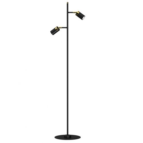 Milagro Joker MLP7535 lampa podłogowa stojąca 1x40W GU10 czarna/złota